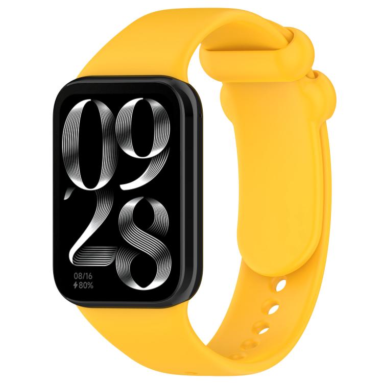 xDfind Solid Color Black Buckle Silicone Watch Band, For Xiaomi Band 9 Pro/8 Pro/Redmi Watch 5/4, For Redmi Watch 5 / Redmi Watch 4