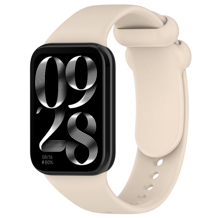 xDfind Solid Color Black Buckle Silicone Watch Band, For Xiaomi Band 9 Pro/8 Pro/Redmi Watch 5/4, For Redmi Watch 5 / Redmi Watch 4