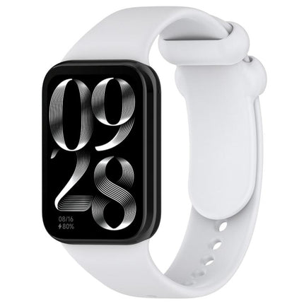 xDfind Solid Color Black Buckle Silicone Watch Band, For Xiaomi Band 10 Pro/9 Pro/Redmi Watch 6/5/4, For Redmi Watch 6 / Watch 5 / Watch 4