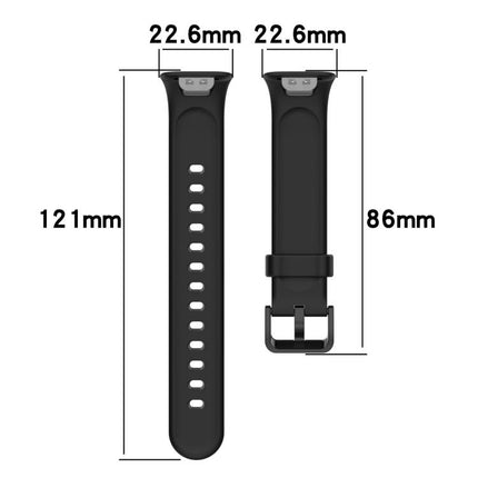 xDfind Solid Color Silicone Watch Band, For Xiaomi Mi Band 7 Pro