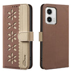 For Motorola Moto G73 / Brown