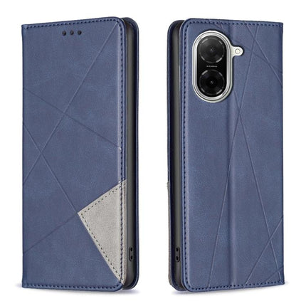 Rhombus Texture Magnetic Leather Phone Case, For Xiaomi 15T 5G, For Xiaomi Poco C71, For Xiaomi Poco F7 Pro / F7 Ultra