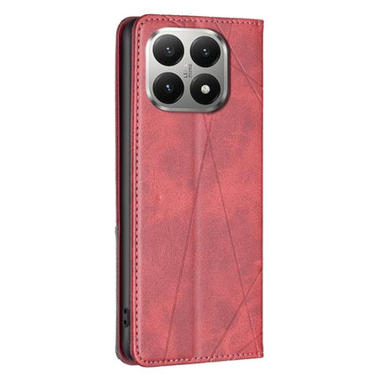 Rhombus Texture Magnetic Leather Phone Case, For Xiaomi 15T 5G, For Xiaomi Poco C71, For Xiaomi Poco F7 Pro / F7 Ultra