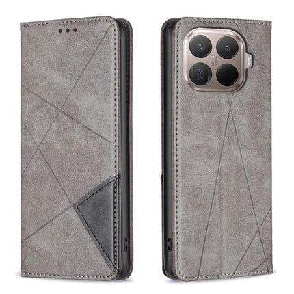Rhombus Texture Magnetic Leather Phone Case, For Xiaomi 17T Pro 5G, For Xiaomi 17T 5G, For Xiaomi Poco M7 4G 169mm, For Xiaomi 15T Pro
