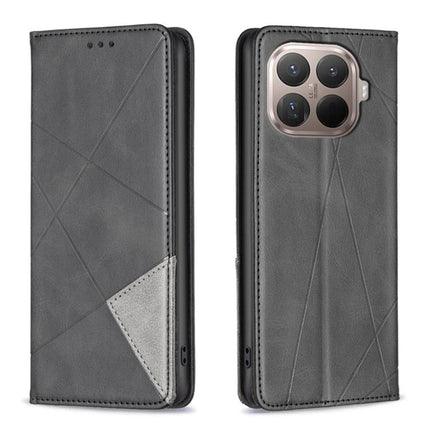 Rhombus Texture Magnetic Leather Phone Case, For Xiaomi 17T Pro 5G, For Xiaomi 17T 5G, For Xiaomi Poco M7 4G 169mm, For Xiaomi 15T Pro