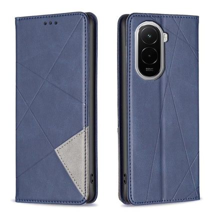 Rhombus Texture Magnetic Leather Phone Case, For Xiaomi 17T Pro 5G, For Xiaomi 17T 5G, For Xiaomi Poco M7 4G 169mm, For Xiaomi 15T Pro