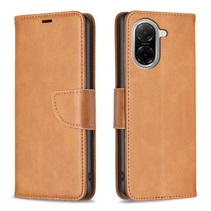 Lambskin Texture Pure Color Flip Leather Phone Case, For Xiaomi 15T 5G, For Xiaomi Poco C71, For Xiaomi Poco F7 Pro / F7 Ultra