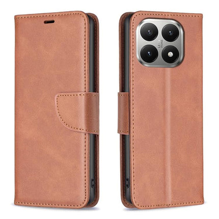 Lambskin Texture Pure Color Flip Leather Phone Case, For Xiaomi 15T 5G, For Xiaomi Poco C71, For Xiaomi Poco F7 Pro / F7 Ultra