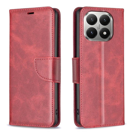 Lambskin Texture Pure Color Flip Leather Phone Case, For Xiaomi 15T 5G, For Xiaomi Poco C71, For Xiaomi Poco F7 Pro / F7 Ultra
