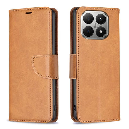 Lambskin Texture Pure Color Flip Leather Phone Case, For Xiaomi 15T 5G, For Xiaomi Poco C71, For Xiaomi Poco F7 Pro / F7 Ultra