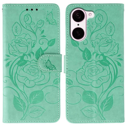Rose Butterfly Embossed Leather Phone Case, For OnePlus Nord CE5, For OnePlus Ace 5 Pro / Ace 5, For OnePlus 13, For OnePlus Nord 4