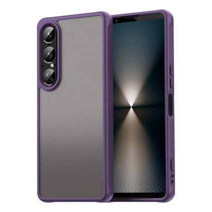 Fan Dun Series TPU Hybrid PC Frosted Phone Case, For Sony Xperia 10 VIII, For Sony Xperia 1 VIII, For Sony Xperia 1 VII