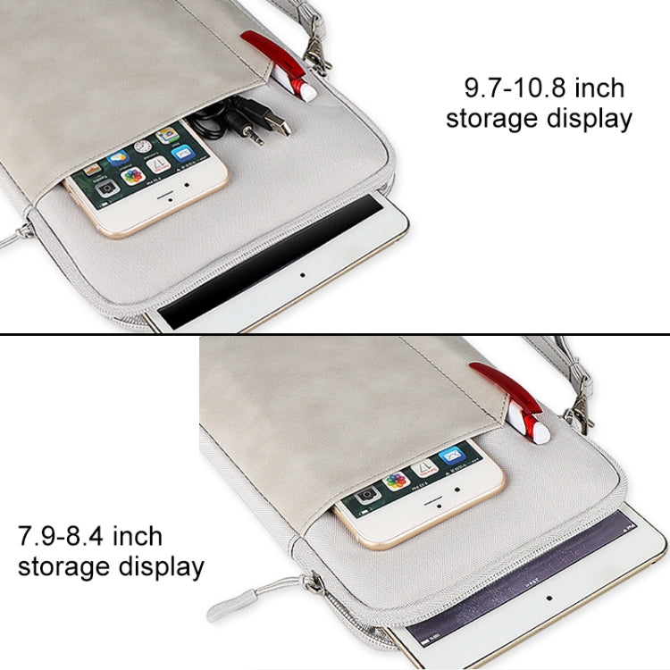 ND00S Felt Sleeve Protective Case Inner Carrying Bag, For 8 inch or Below Tablet, For 10 inch or Below Tablet, For 10.8 inch or Below Tablet