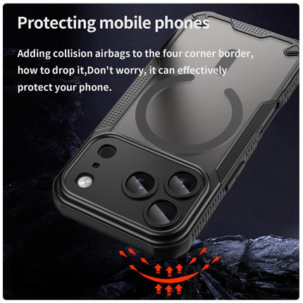 Armor Glaze MagSafe Magnetic Phone Case, For iPhone 17 Pro, For iPhone 17, For iPhone Air