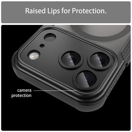 Armor Glaze MagSafe Magnetic Phone Case, For iPhone 17 Pro, For iPhone 17, For iPhone Air