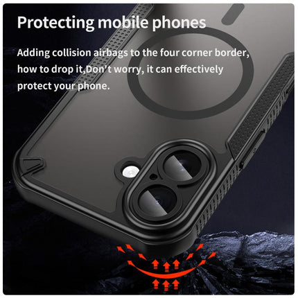 Armor Glaze MagSafe Magnetic Phone Case, For iPhone 18, For iPhone 18 Pro, For iPhone 18 Pro Max, For iPhone 17 Pro Max