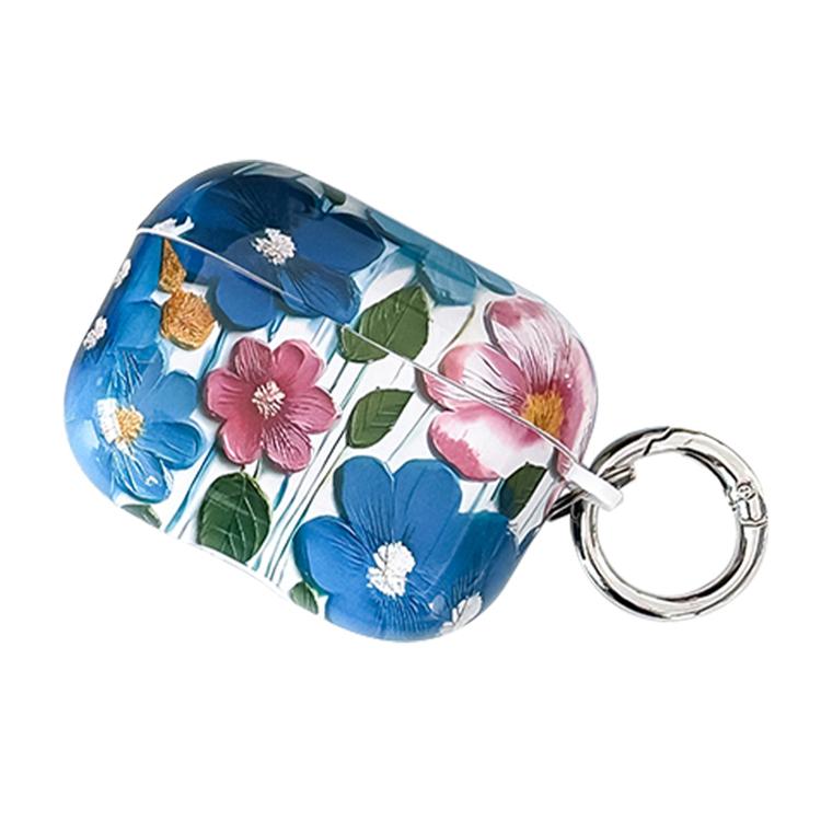 Oil Painting TPU Water Sticker Earphone Case, For AirPods 4, For AirPods Pro 2 / Pro, For AirPods 3, For AirPods 1 / 2