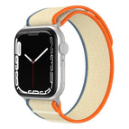 For Apple Watch 46mm / 49mm / 45mm / 44mm / Orange Beige