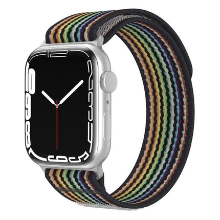 xDfind Dual-Section Loop Nylon Watch Band, For Apple Watch 46mm / 49mm / 45mm / 44mm, For Apple Watch 42mm / 41mm / 40mm / 38mm