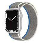 For Apple Watch 42mm / 41mm / 40mm / 38mm / Blue Grey