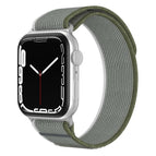 For Apple Watch 42mm / 41mm / 40mm / 38mm / Green Grey