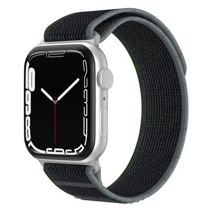 xDfind Dual-Section Loop Nylon Watch Band, For Apple Watch 46mm / 49mm / 45mm / 44mm, For Apple Watch 42mm / 41mm / 40mm / 38mm