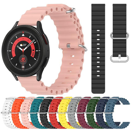 xDfind Ocean Style Silicone Solid Color Watch Band, 20mm, 22mm