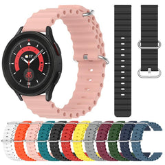 xDfind Ocean Style Silicone Solid Color Watch Band, 20mm, 22mm