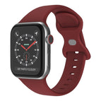 For Apple Watch 42mm / 41mm / 40mm / 38mm / Wine Red