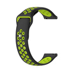 22mm / Black Lime Green