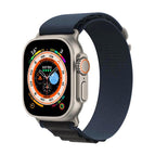 For Apple Watch 46mm / 49mm / 45mm / 44mm / Midnight Blue