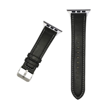 xDfind Crazy Horse Texture Leather Watch Band, For Apple Watch 46mm / 49mm / 45mm / 44mm, For Apple Watch 42mm / 41mm / 40mm / 38mm