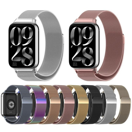 xDfind Milan Magnetic Steel Mesh Watch Band, For Xiaomi Smart Band 9 Pro / 8 Pro