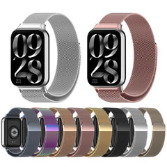 xDfind Milan Magnetic Steel Mesh Watch Band, For Xiaomi Smart Band 9 Pro / 8 Pro