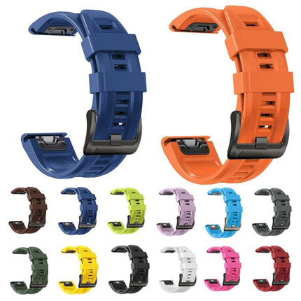 xDfind Silicone Sport Pure Color Watch Band, For Gamin 22mm