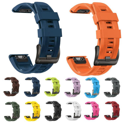 xDfind Silicone Sport Pure Color Watch Band, For Gamin 26mm