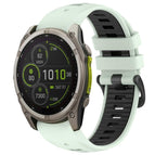 For Garmin 20mm / Mint Green+Black