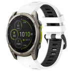 For Garmin 22mm / White+Black