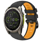 For Garmin 22mm / Black+Orange