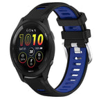 For Garmin 18mm / Black+Blue