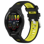 For Garmin 20mm / Black+Lime Green
