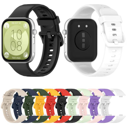 xDfind Colorful Buckle Silicone Sports Watch Band, For Huawei Watch Fit 4 Pro / 4 / 3