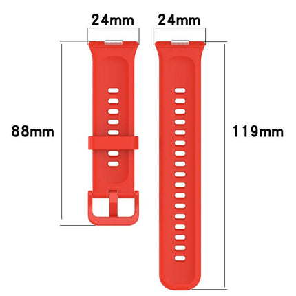 xDfind Colorful Buckle Silicone Sports Watch Band, For Huawei Watch Fit 4 Pro / 4 / 3