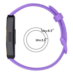 xDfind Nail Button Glossy Silicone Watch Band, For Huawei Band 10 / 9 / 8