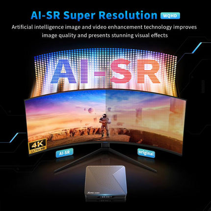 X88 Pro X5M Android 14.0 Smart TV Box, S905X5M 2.0GHz 64-bit Quad-core Cortex-A55, 2GB+16GB, 4GB+64GB