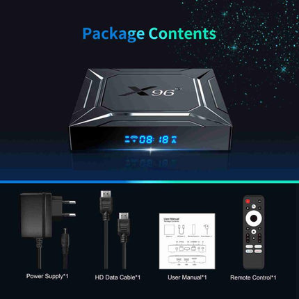 X96 M200 YB951 Android 14.0 Smart TV Box, Amlogic S905X5M Quad-core ARM Cortex A55