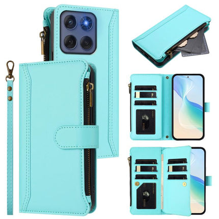 Magnetic Closure 9 Card Slots Zipper Leather Case with Hand Strap, For Motorola Edge 70 5G / X70 Air 5G, For Motorola Moto G06 4G, For Motorola Edge 60 Fusion Global, For Motorola Moto G Stylus 5G 2025 Global