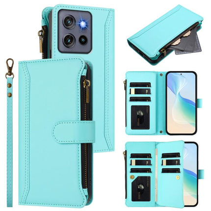 Magnetic Closure 9 Card Slots Zipper Leather Case with Hand Strap, For Motorola Edge 70 5G / X70 Air 5G, For Motorola Moto G06 4G, For Motorola Edge 60 Fusion Global, For Motorola Moto G Stylus 5G 2025 Global