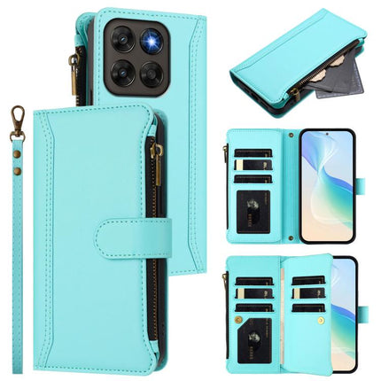 Magnetic Closure 9 Card Slots Zipper Leather Case with Hand Strap, For Motorola Moto G Max/G87/G77/G67 5G, For Motorola Moto X70 Air Pro 5G, For Motorola Moto G17 4G/G17 Power 4G, For Motorola Moto G67 Power 5G Global
