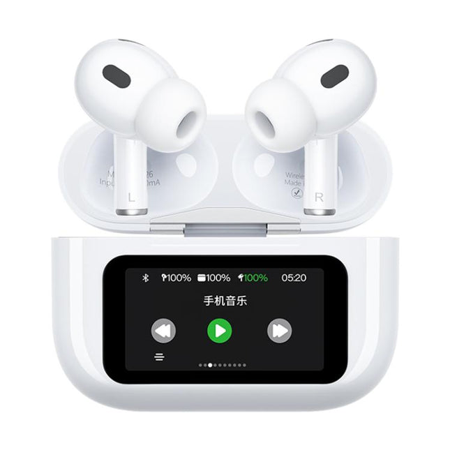 WK WS-26 Liton Series ANC+ENC Wireless Earbuds with Smart Color Screen